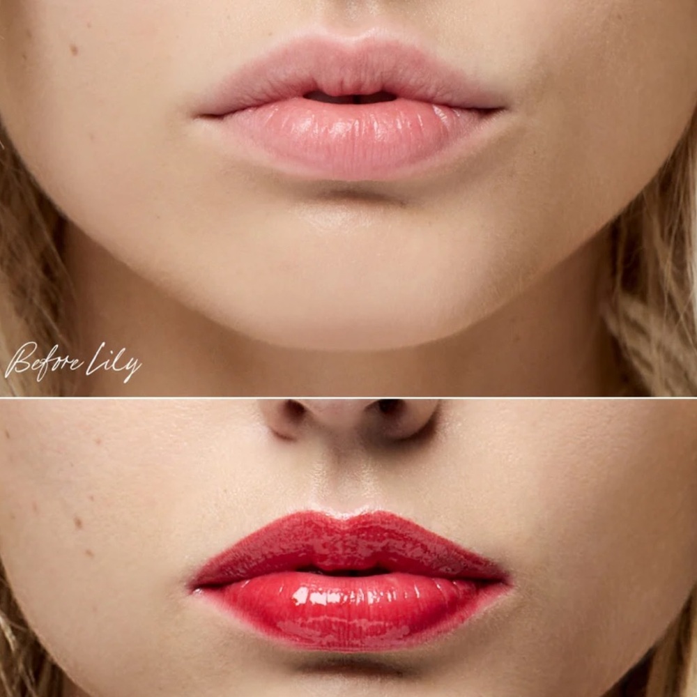 RMS Legendary Lip Oil - FULL SIZE Lily Red - Picture 3 of 7